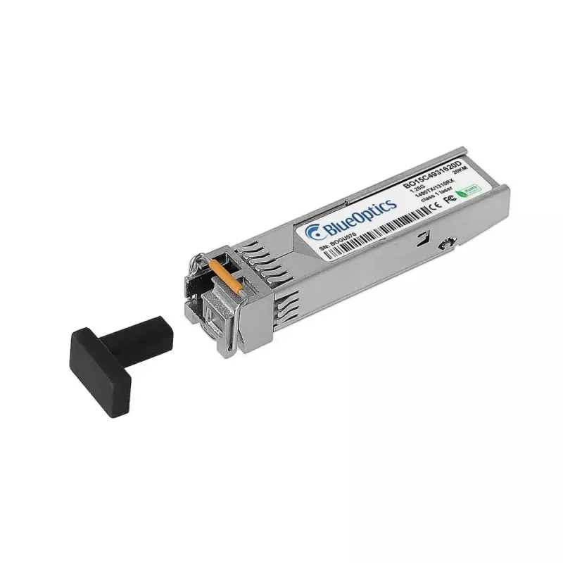 Módulo transceptor de fibra óptica BlueOptics SF1G-SF14C-BO SFP LC aluminio