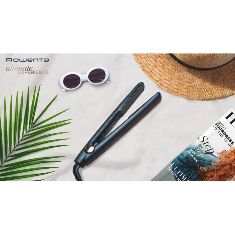 Rowenta Ultimate Experience SF8210 plancha de pelo Warm Black, Copper 2,7 m