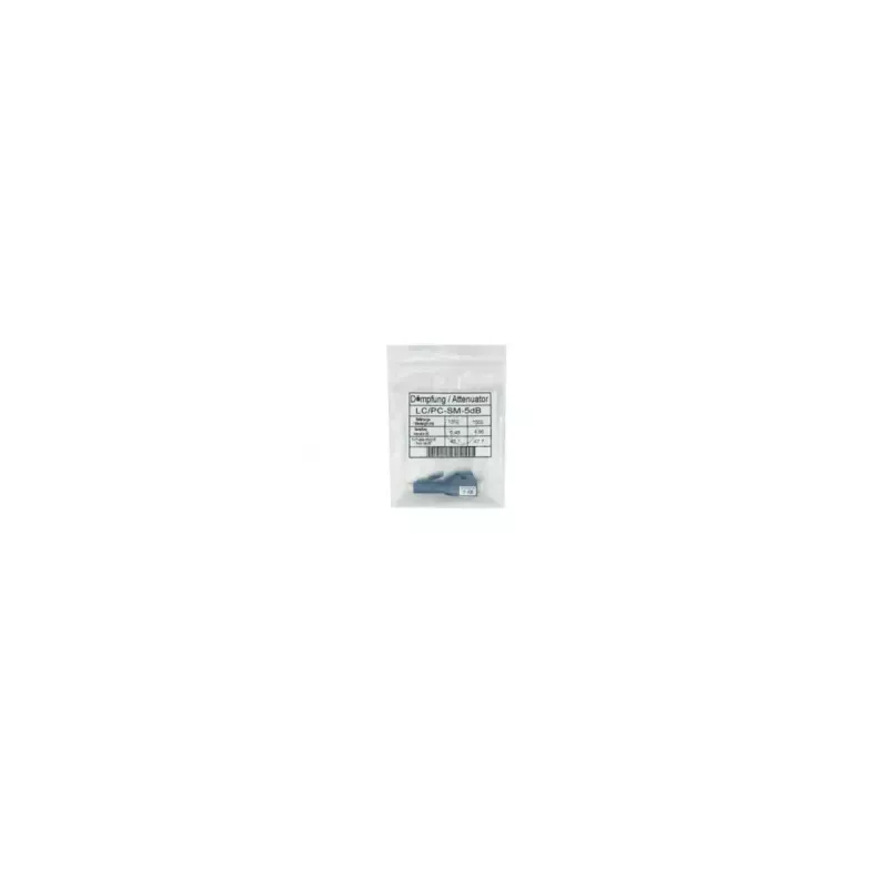 Adaptador de fibra óptica BlueOptics SFA21BK1 conector macho LC azul