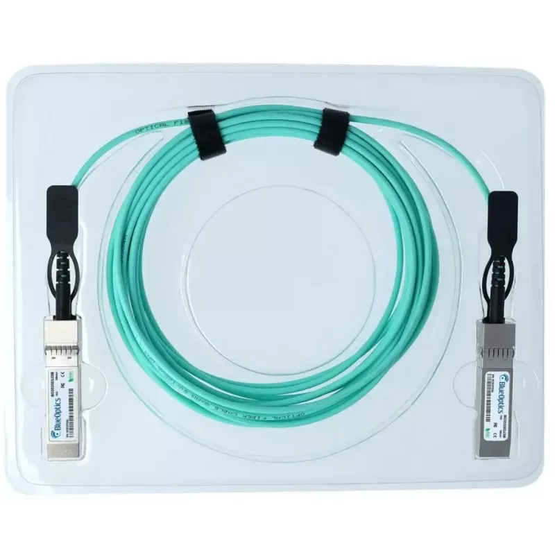 Cable de fibra óptica InfiniBand BlueOptics SFP-10G-AOC3M-HU-BO 3 m SFP+ aqua