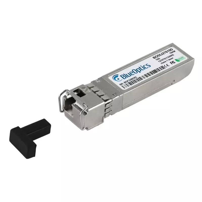 BlueOptics SFP10G-BX1270-BO módulo transceptor SFP+, compatible con Zyxel SFP10G-BX1270, 10 Gbit/s, fibra óptica, BO55J27610D