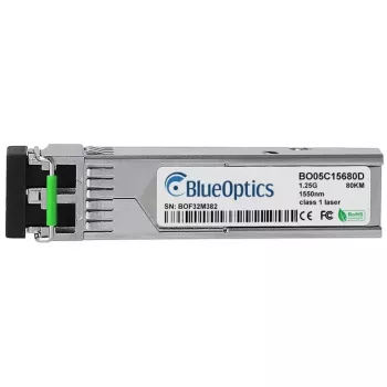 Módulo transceptor de fibra óptica BlueOptics SFP-1G-ZX-ZH-BO 1250 Mbit/s