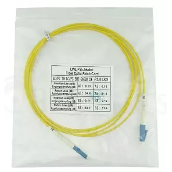 Cable de fibra óptica InfiniBand BlueOptics SFP2121BU30MK 30 m LC amarillo