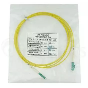 Cable de fibra óptica InfiniBand BlueOptics SFP2121BU3MM 3 m LC amarillo