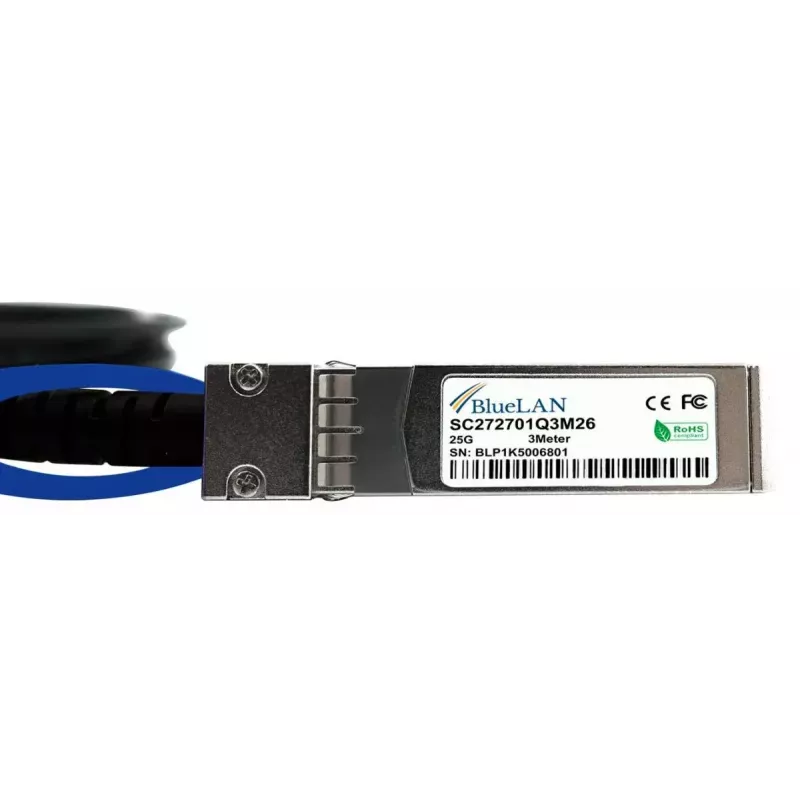 BlueOptics SFP-25G-C5M-BL cable de fibra óptica InfiniBand 5 m SFP28 macho/macho
