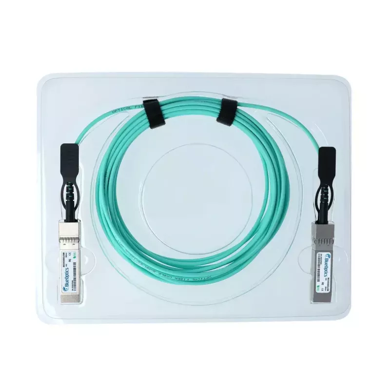 Cable SFP28 AOC BlueOptics SFP28-AOC-5M-BO 5 m Aqua macho/macho