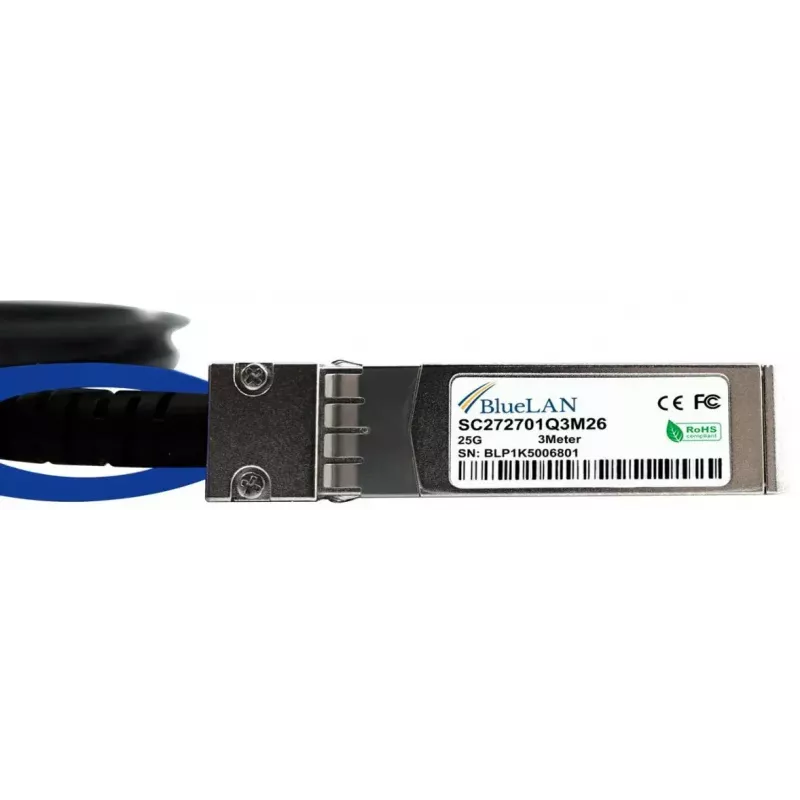 Cable DAC SFP28 BlueOptics SFP28-DAC-2M-UQ 2 m conector/conector
