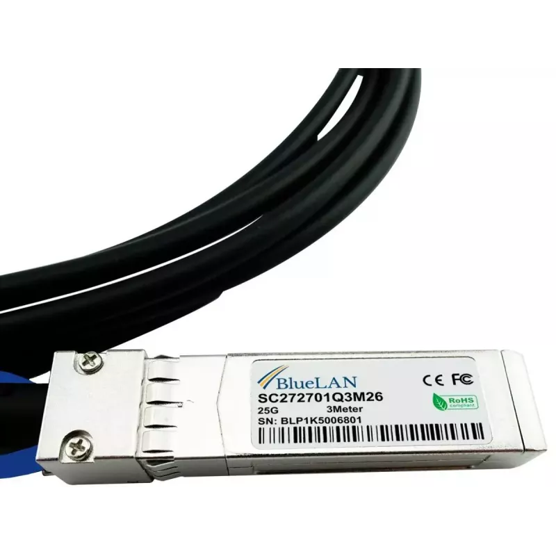 Cable DAC SFP28 BlueOptics SFP28-DAC-3M-DL 3 m conector/conector
