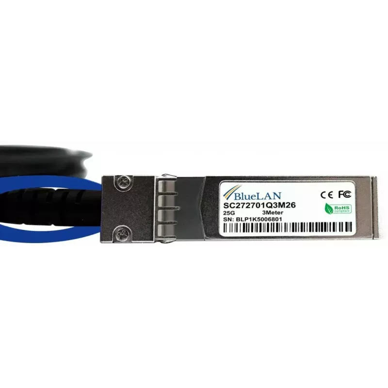 Cable DAC SFP28 BlueOptics SFP28-DAC-3M-LS-BL 3 m conector/conector