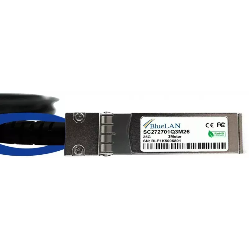 Cable DAC SFP28 BlueOptics SFP28-DAC-3M-NG-BL, 3 m, InfiniBand