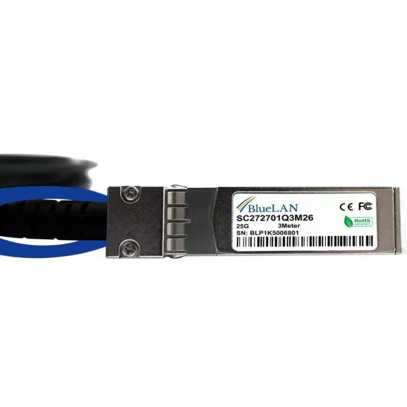 Cable DAC SFP28 BlueOptics SFP28-DAC-3M-VA 3 m conector/conector