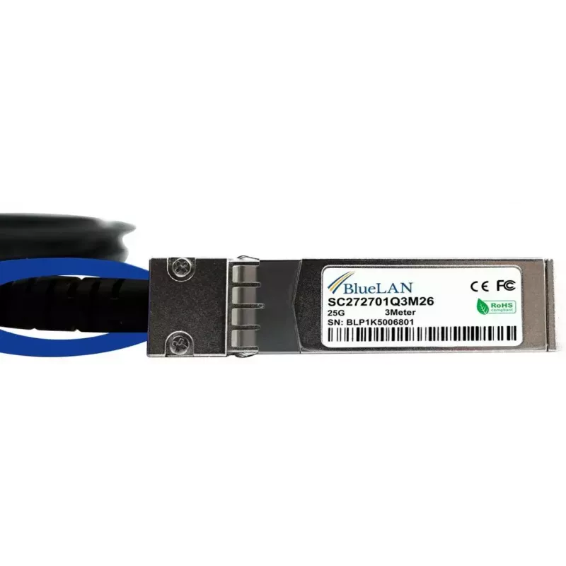 Cable DAC SFP28 BlueOptics SFP28-DAC-5M-AT 5 m conector/conector