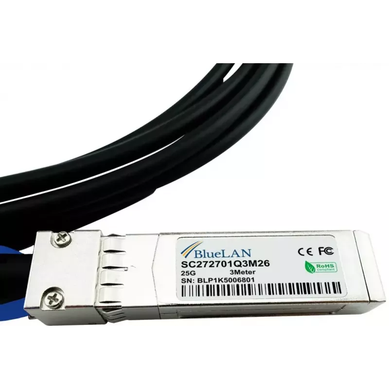 Cable DAC SFP28 BlueOptics SFP28-DAC-5M-SW 5 m conector macho/conector macho