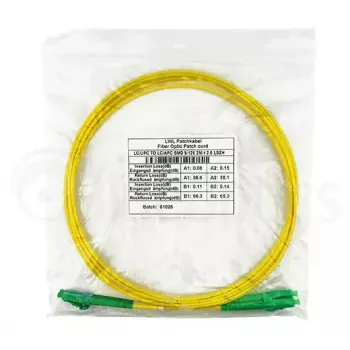 Cable de fibra óptica InfiniBand BlueOptics SFP3131BU10MM 10 m LC amarillo