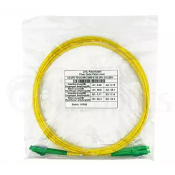 Cable de fibra óptica InfiniBand BlueOptics SFP3131BU15MM 15 m LC amarillo