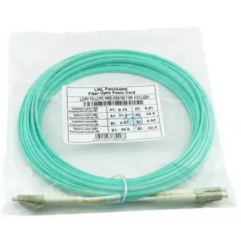 Cable de fibra óptica InfiniBand BlueOptics SFP3131EU20MK 20 m LC aqua