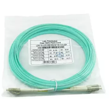 Cable de fibra óptica InfiniBand BlueOptics SFP3131EU50MK 50 m LC aqua