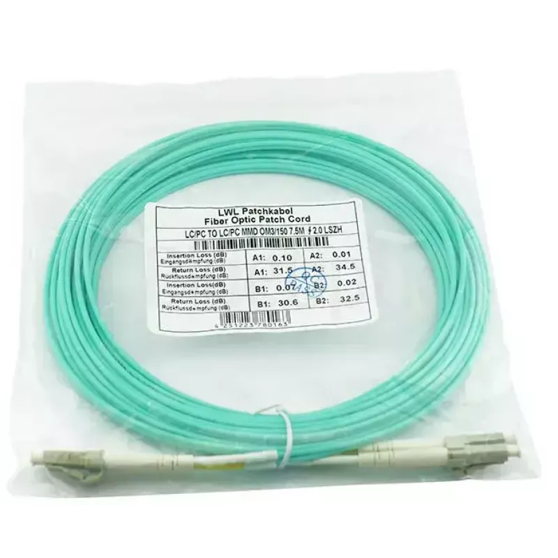 Cable de fibra óptica InfiniBand BlueOptics SFP3131EU50MK 50 m LC aqua