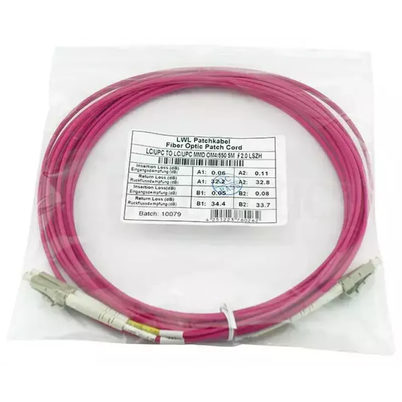 Cable de fibra óptica InfiniBand BlueOptics SFP3131FU15MK 15 m LC OM4