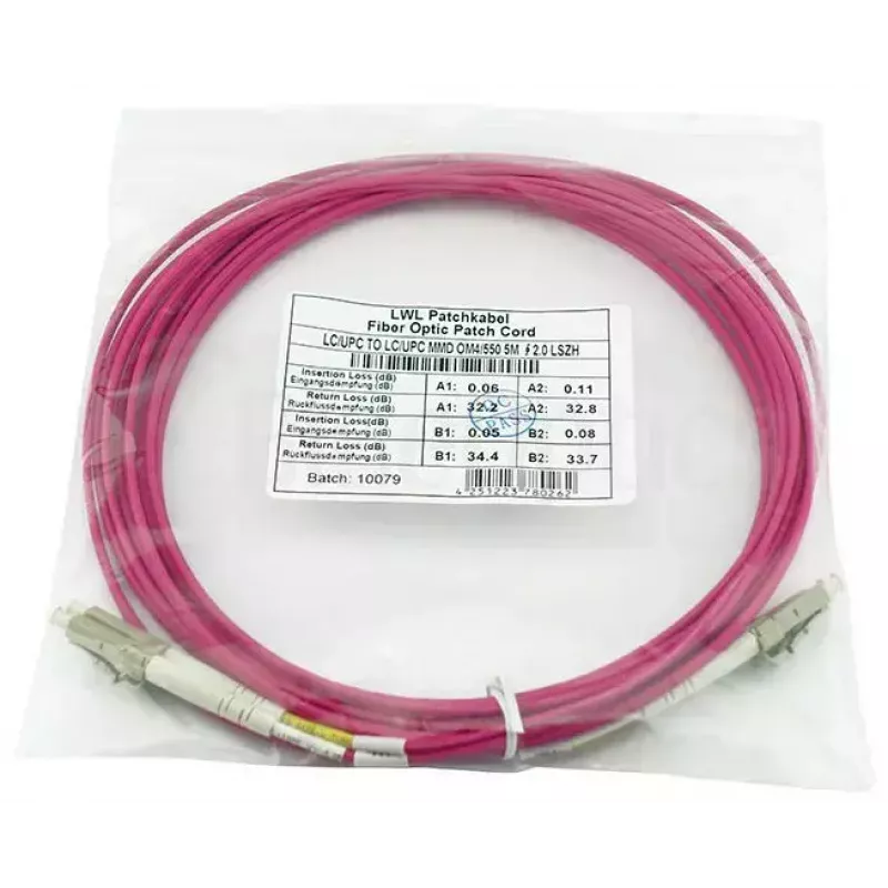 Cable de fibra óptica InfiniBand BlueOptics SFP3131FU2MK 2 m LC OM4