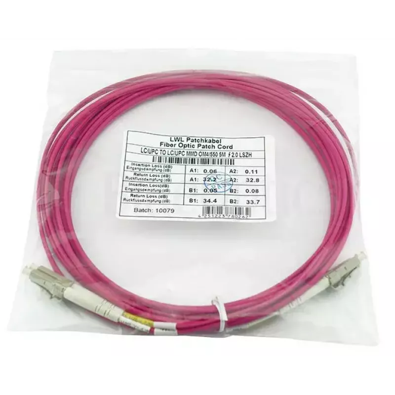 Cable de fibra óptica InfiniBand BlueOptics SFP3131FU7.5MK 7,5 m LC OM4
