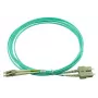 Cable de fibra óptica InfiniBand BlueOptics SFP3132EU30MK 30 m LC SC aqua