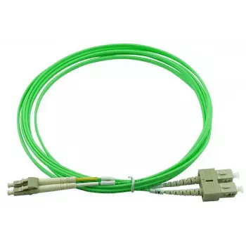 Cable de fibra óptica BlueOptics SFP3132GU30MK LC SC OM5 30 m amarillo