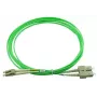 Cable de fibra óptica BlueOptics SFP3132GU30MK LC SC OM5 30 m amarillo