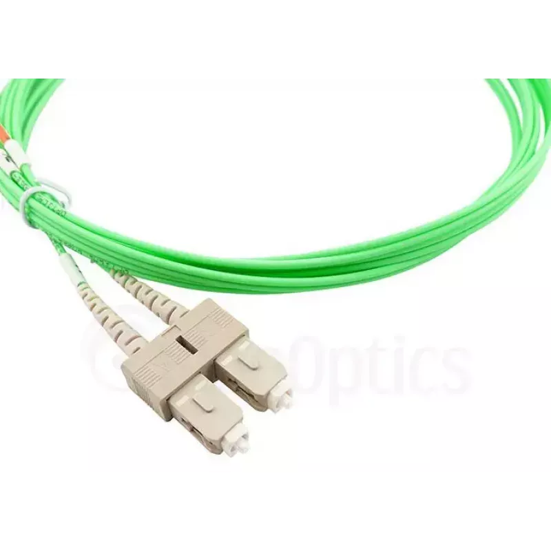 Cable de fibra óptica BlueOptics SFP3132GU50MK LC SC OM5 50 m menta