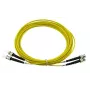 Cable de fibra óptica InfiniBand BlueOptics SFP3333BU2MK 2 m ST amarillo