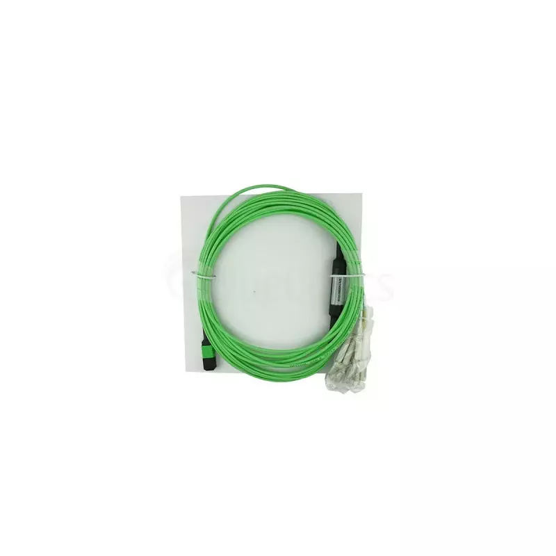 Cable de fibra óptica BlueOptics SFP5141GU3MKB MPO 4x LC OM5 3 m lima