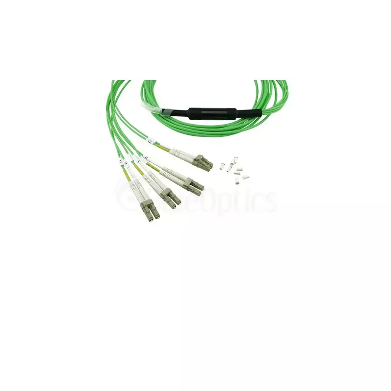 Cable de fibra óptica BlueOptics SFP5141GU5MKB MPO 4x LC OM5 5 m lima