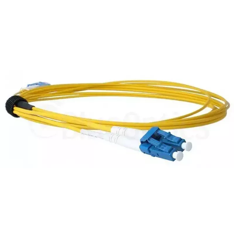Cable de fibra óptica BlueOptics SFP9131BU1MK CS LC OS2 1 m amarillo