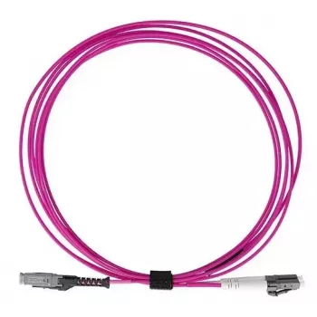 Cable de fibra óptica BlueOptics SFP9231FU1MK MDC LC OM4 1 m magenta