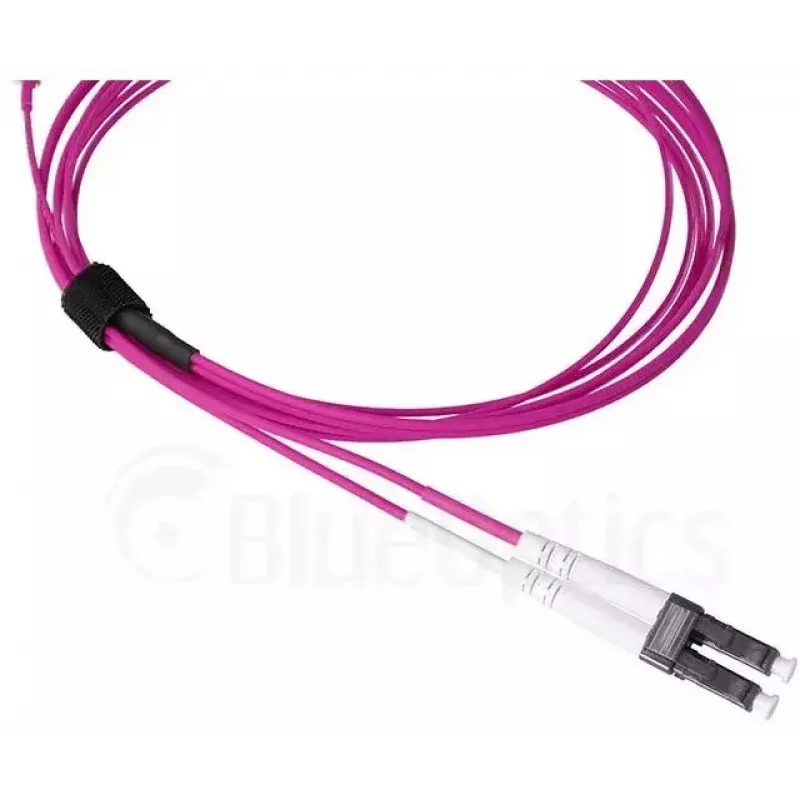 Cable de fibra óptica BlueOptics SFP9331FU3MK SN LC OM4 3 m violeta