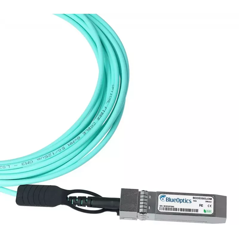Cable SFP+ BlueOptics SFP-AOC-10G-3M-AT-BO 3 m conector macho/conector macho
