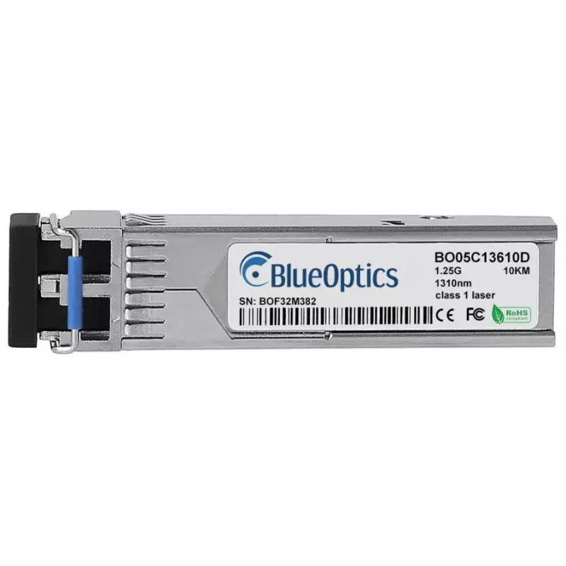 Módulo transceptor SFP BlueOptics SFP-LX-10-BO fibra óptica 10000 m