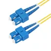 StarTech.com Cable de fibra óptica monomodo OS2 dúplex SC a SC (UPC) de 2 m (6,6 ft), 9/125 µm, 40G/100G Zipcord, resistente a curvaturas, baja atenuación de inserción - Cable de conexión de fibra óptica LSZH