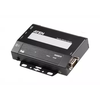 ATEN Servidor de dispositivos seguro RS-232 de 1 puerto con PoE, 10/100Base-T(X), 210 g