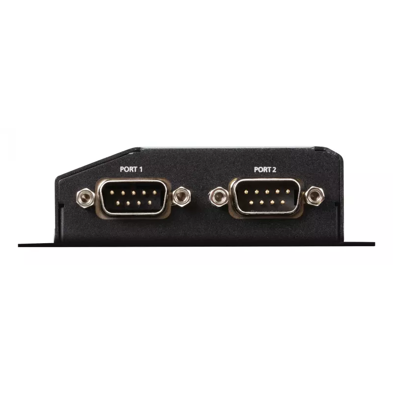 ATEN Servidor de dispositivos seguro RS-232/422/485 de 2 puertos con PoE