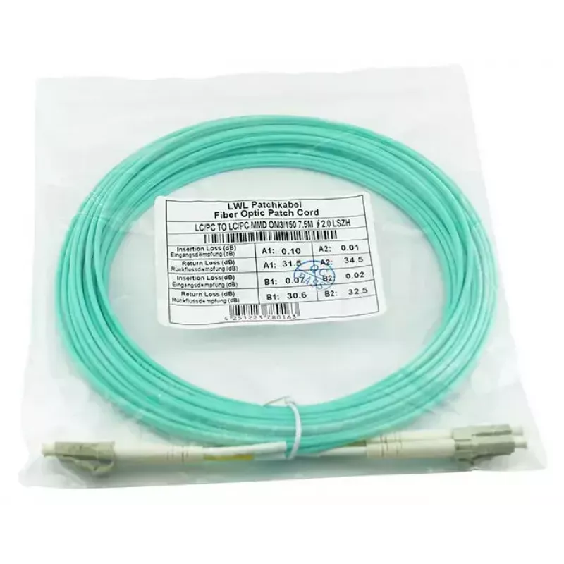 Cable de fibra óptica InfiniBand BlueOptics SRCABLE20M-BO 20 m LC beige