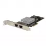 Tarjeta adaptadora de red PCIe de doble puerto 10G StarTech.com - Adaptador de interfaz de red Intel-X550AT 10GBASE-T y NBASE-T PCI Express 10/5/2.5/1GbE Multi-Gigabit Ethernet NIC de 5 velocidades
