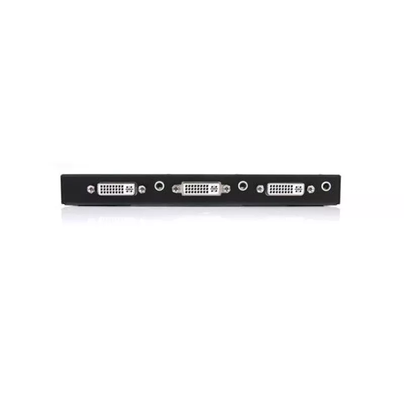 Divisor de vídeo DVI de 2 puertos con audio StarTech.com – DVI, 2x DVI, 1920 x 1200 píxeles, negro, aluminio, 10 m