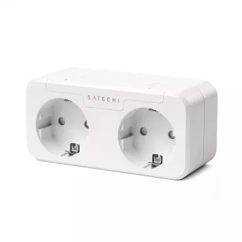 Enchufe inteligente Satechi ST-HK2OAW-EU interior blanco con cable inalámbrico