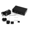 Conmutador KVM USB DVI de 2 puertos StarTech.com con audio y hub USB 2.0