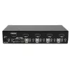 Conmutador KVM USB DisplayPort de 4 puertos StarTech.com con audio, 3840 x 2400 píxeles, negro