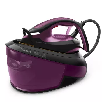 Centro de planchado Tefal Express Vision SV8152 2800 W 1,8 l suela Durilium AirGlide Autoclean violeta, negro
