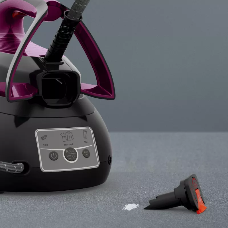 Centro de planchado Tefal Express Vision SV8152 2800 W 1,8 l suela Durilium AirGlide Autoclean violeta, negro