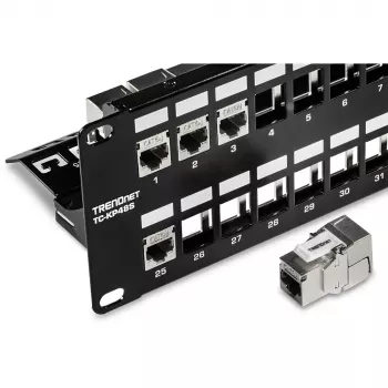 Panel de parcheo 2U Trendnet TC-KP48S