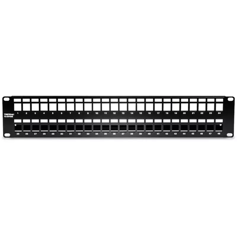 Panel de parcheo 2U Trendnet TC-KP48S